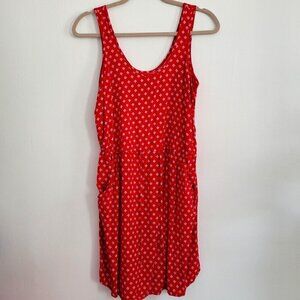 Gap Artsy Boho Summer Dress with pockets Women Size S
